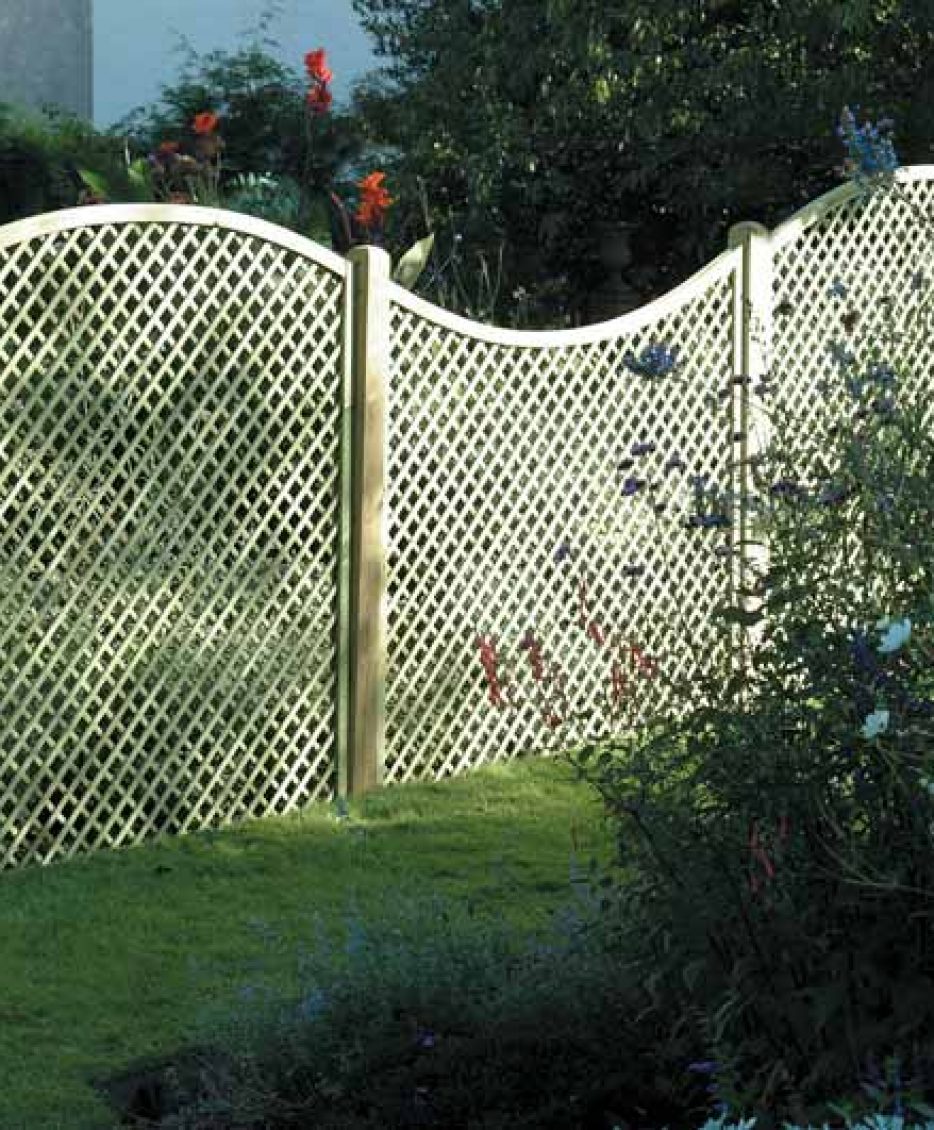 lattice trellis fencing