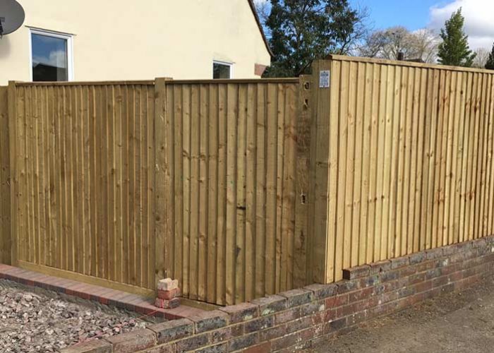 Privacy Border Panel Fencing