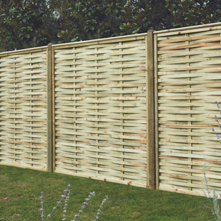 Premium Woven fence panel