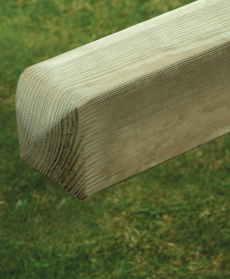 Smooth Planed Pine Posts – 4 Way Rounded