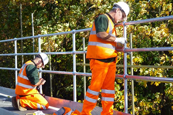 Fencing Installation for Railways